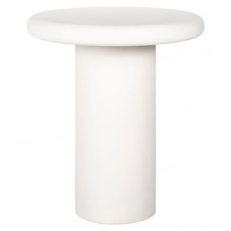 Masuta Bloomstone, MDF, Alb, 62x55x55 cm