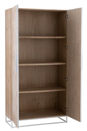 Sifonier Zigzag, Lemn, Natur, 95x42.5x185 cm [8]