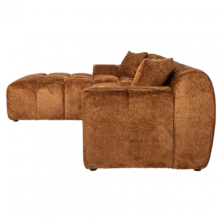 Canapea CUBE 3 locuri + sezlong stanga (Be Lovely 603 Cinnamon) [1]