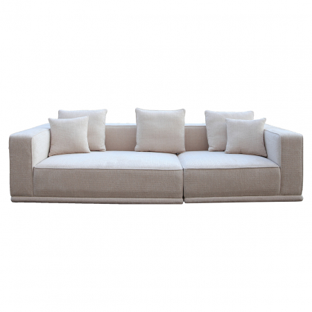 Canapea Lusso 3 locuri bej chenille (Niagara 902 bej) [1]
