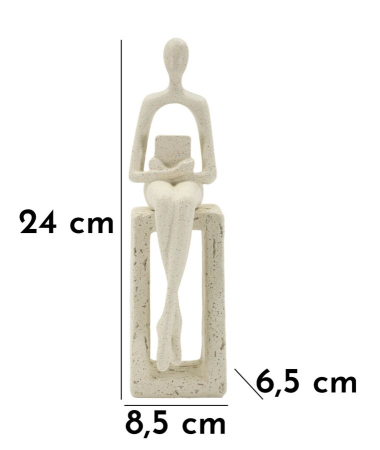 Statueta, Carte, cm 8,5x6,5x24  [7]