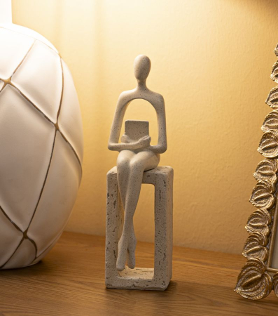 Statueta, Carte, cm 8,5x6,5x24  [6]