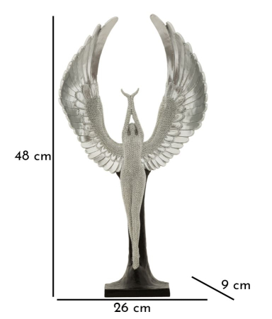 Statueta sclipitoare 26x9x48 cm [5]