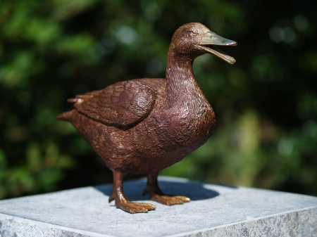 Figurine bronz - Statui rata, Bronz, 20 x 10 x 28 cm