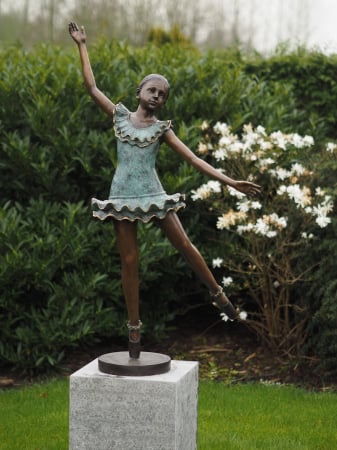 Statui - Statuie balerina, Bronz, 130 X 64 X 32 cm