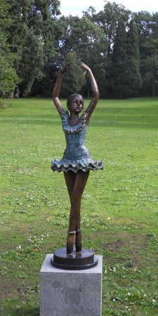 Statui - Statuie balerina, Bronz, 135 X 38 X 36 cm