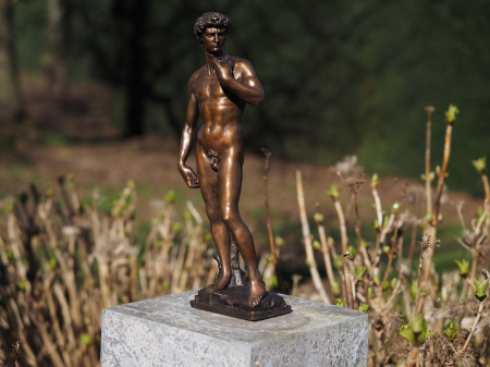 Figurine bronz - Statuie bronz, David de Shelangelo 40cm 0 x 0 x 0 cm