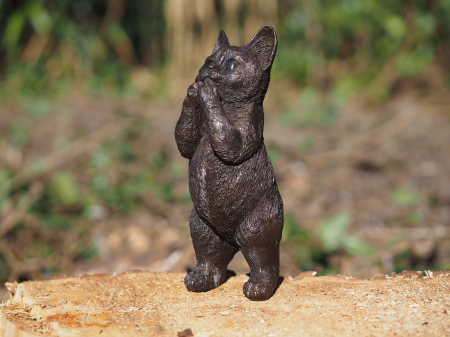 Statuie bronz, Pisicuță 24 x 9 x 9 cm [2]