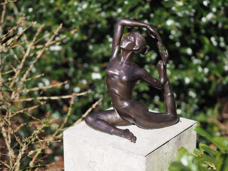 Statuie bronz, Yoga 33 x 21 x 24 cm [3]