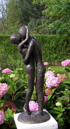 Figurine bronz - Statuie cuplu modern48 x 19 x 20 cm
