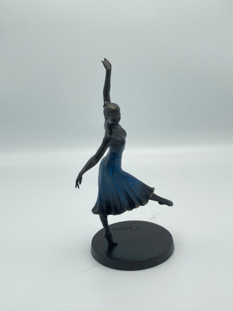 Statuie dansator, Bronz, 27 x 12 x 12 cm [1]