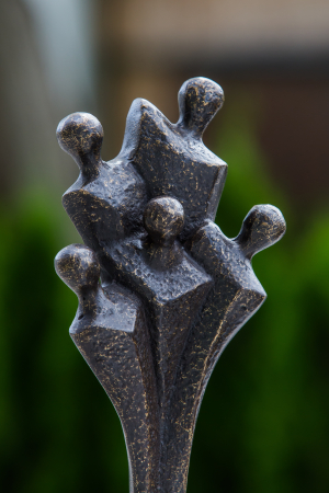 Statuie familie, Bronz 33 x 11 x 12 cm [3]