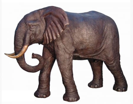 SALE % - Statuie elefant mare, Bronz, 175 X 150 X 270 cm