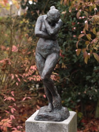 FIGURINE - Statuie eva, Bronz, 78 X 25 X 20 cm
