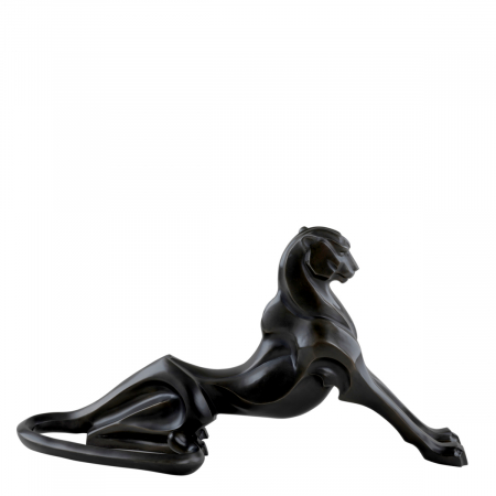 Statuie Ghepard, finisaj bronz, Dims: L. 27 | W. 85 | H. 43  (CM) [2]