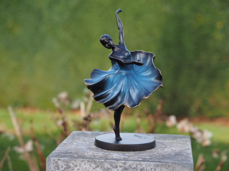 Statuie mica dansator, Bronz, 27 x 12 x 12 cm [1]