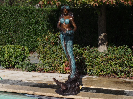 Fantana in forma sirena, Bronz, 173 X 55 X 72 cm [2]