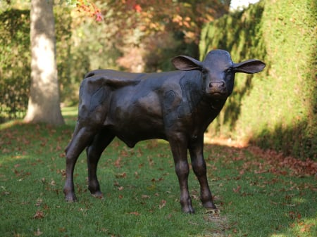 SALE % - Statuie vitel, Bronz, 95 X 45 X 132 cm