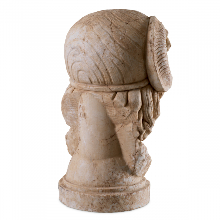 Statuie Zeus marmura aspect antic, Dims: W. 26 | D. 20 | H. 40  (CM) [3]