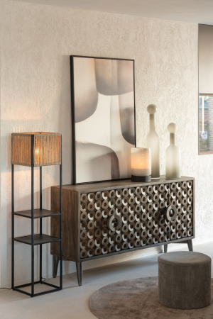 SALE % - Sticla Deco, Norma, Gri L