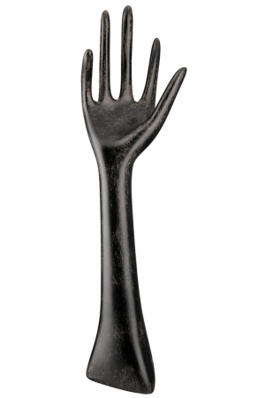 Set 2 suporturi de bijuterii Hand negru, rasina, 31 cm [2]