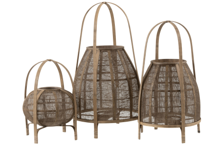 Suport de lumânare, HOOD BAMBOO, L [3]