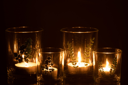 Suport de lumânare, LEAF, ASS2 [5]