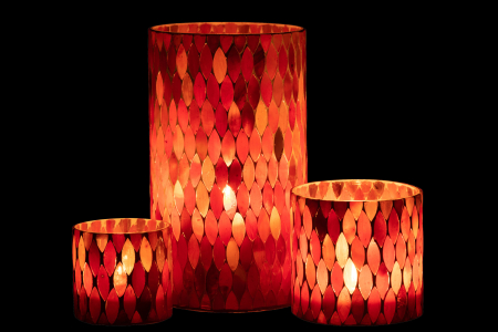 Suport de lumânare, LEAF, L [5]