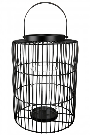 Suport de lumanare, metal, Cage [1]