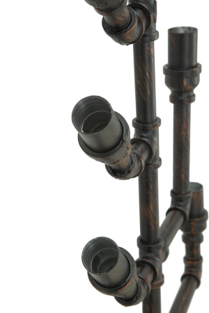 Suport de perete pentru 8 sticle  MANHATTAN (cm) 40X9X82 [6]
