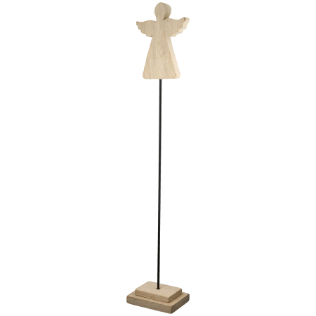 Suport decorativ, Brad de Craciun, Lemn, PU 3, Asortat de 3 ori, L. 10 cm, L. 13 cm, H 76 cm [2]