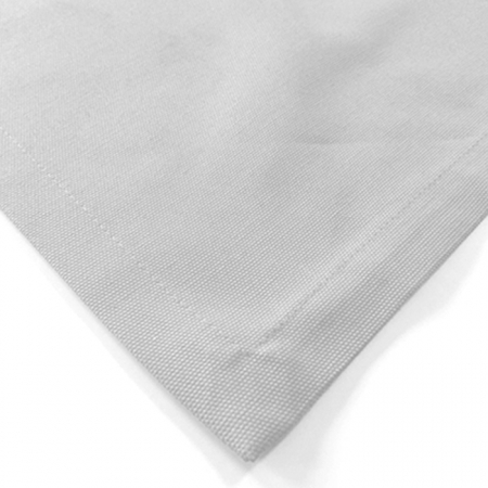 SALE % - Suport farfurii Bente, Bumbac/Panza, Alb, 40x29 cm