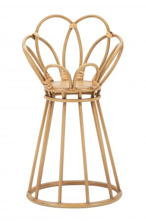 Suport ghiveci PANAMA TOWER, Maro, Fier/Ratan sintetic, 48x28x28 cm [5]