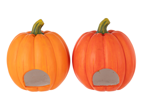 Suport lumanare Dovleac Halloween, portocaliu Ass 2 [3]