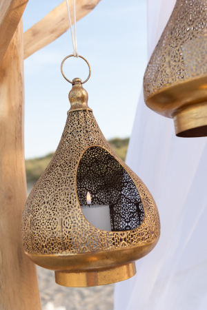 SALE % - Suport lumânare, Eastern, Metal L