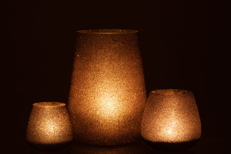 Suport lumânare, Glitter L [5]