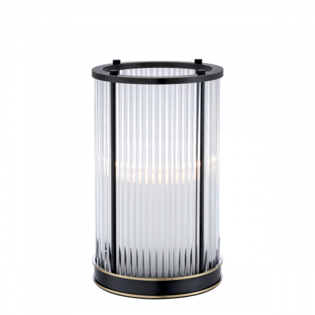 DECORATIUNI - Suport lumanare Hurricane, Mayson finisaj din bronz S