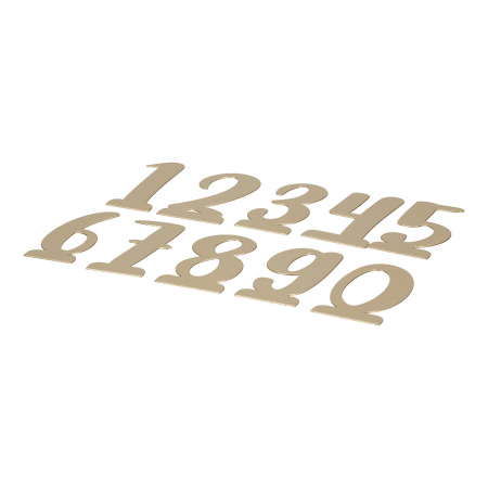 Suport lumanare, La mulți ani, Litere, Lemn, ecru, PU 3, L. 10 cm, L. 30 cm, H. 10 cm [3]