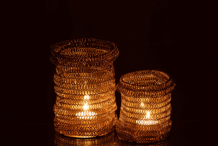 Suport lumânare, Metal L [5]