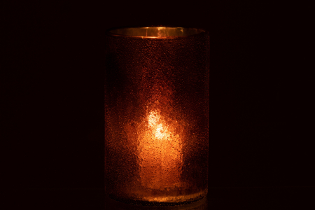 Suport lumânare, Mirror Auriu L [2]