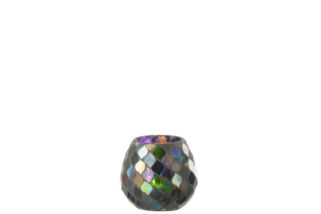 Suport lumânare, Mozaic Violet M [1]