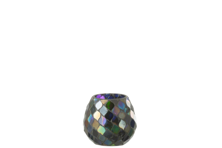 Suport lumânare, Mozaic Violet M [1]