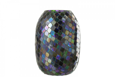 CADOURI - Suport lumânare, Mozaic Violet Xl