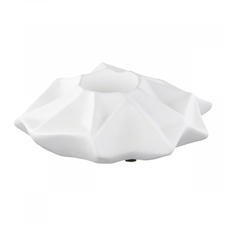 Suport lumanare, Pisa, Ceramica, alb, PU 6, L. 19 cm, L. 19 cm, H. 7 cm [2]