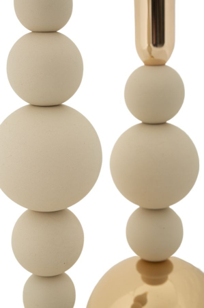 Suport lumanare, Set de 2 buc. Bolly 2 buc cm ø 10x24-10x29.5 [2]