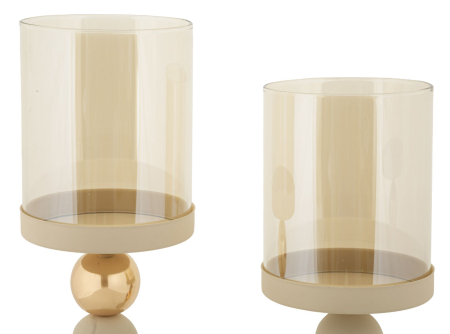 Suport lumanare, Set de 2 buc. cm ø 10x32-10x36 [2]