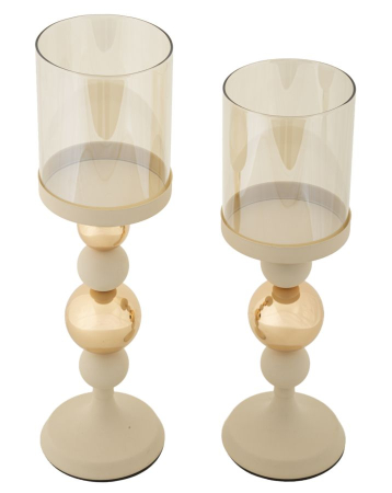 Suport lumanare, Set de 2 buc. cm ø 10x32-10x36 [1]