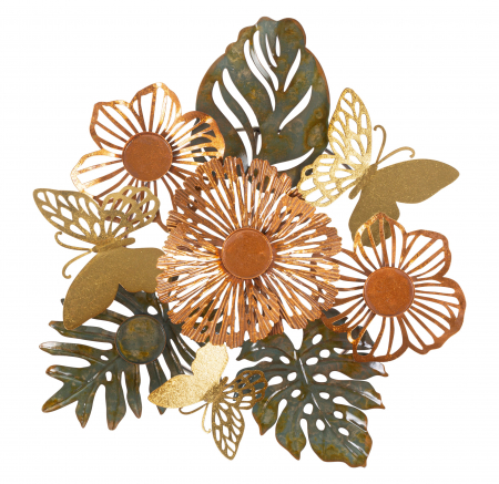 Suport lumanare Shine -A-, Fier, Multicolor, 6.5x45x42.5 cm [1]