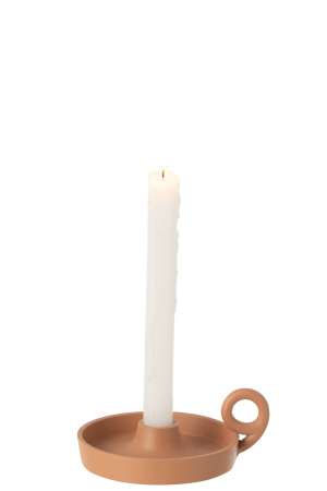 Suport lumanari, Aluminiu, Maro, 15.5x12x5 [2]