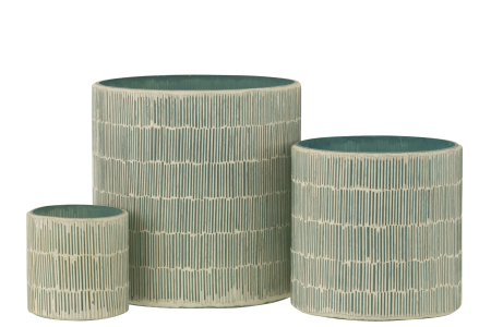 Suport lumanari, Sticla, Gri, 15x15x16 [3]